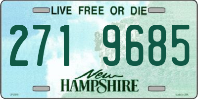 NH license plate 2719685