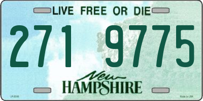 NH license plate 2719775