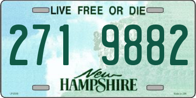 NH license plate 2719882