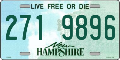 NH license plate 2719896