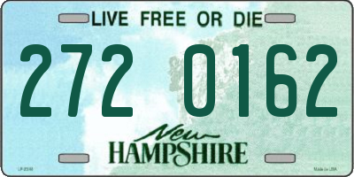 NH license plate 2720162