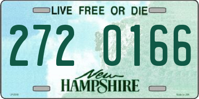 NH license plate 2720166