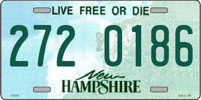 NH license plate 2720186