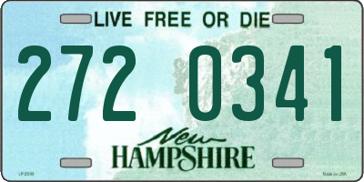 NH license plate 2720341