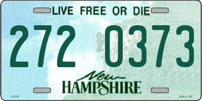 NH license plate 2720373