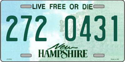 NH license plate 2720431