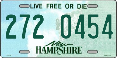 NH license plate 2720454