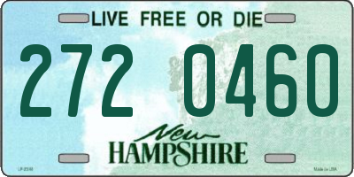 NH license plate 2720460