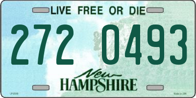 NH license plate 2720493