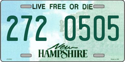 NH license plate 2720505
