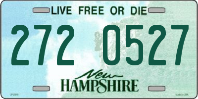 NH license plate 2720527