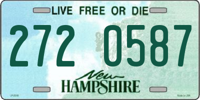 NH license plate 2720587