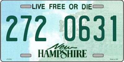 NH license plate 2720631