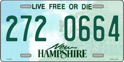 NH license plate 2720664