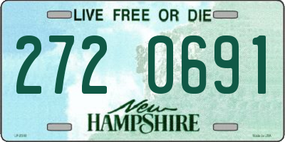 NH license plate 2720691