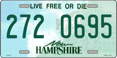 NH license plate 2720695