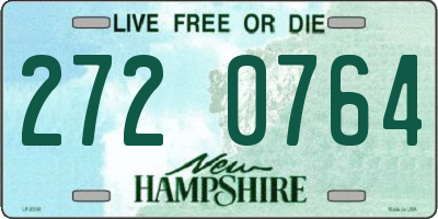 NH license plate 2720764