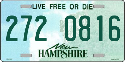NH license plate 2720816