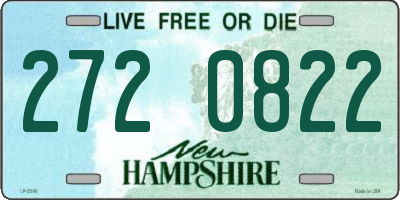 NH license plate 2720822
