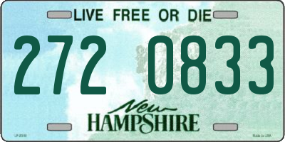 NH license plate 2720833