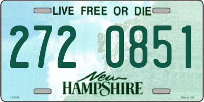 NH license plate 2720851