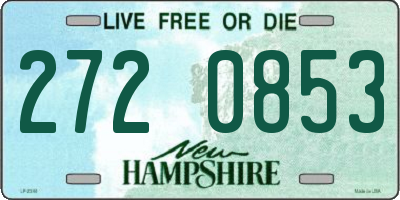 NH license plate 2720853