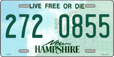 NH license plate 2720855