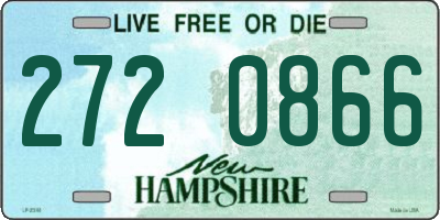 NH license plate 2720866
