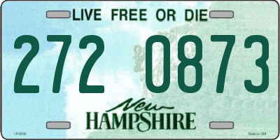 NH license plate 2720873