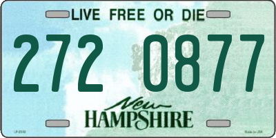 NH license plate 2720877