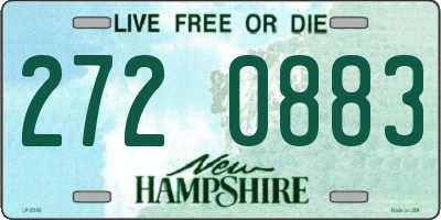 NH license plate 2720883