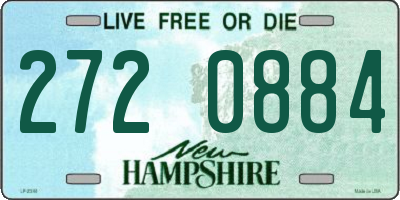 NH license plate 2720884