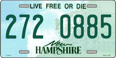 NH license plate 2720885