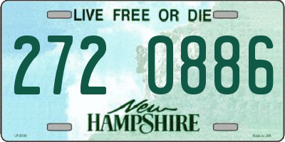 NH license plate 2720886