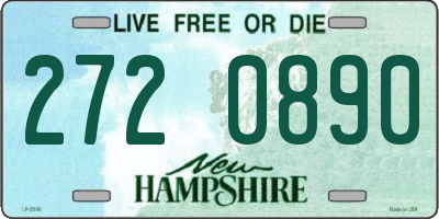 NH license plate 2720890