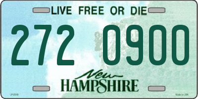 NH license plate 2720900