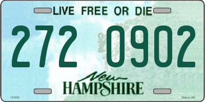 NH license plate 2720902