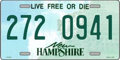 NH license plate 2720941