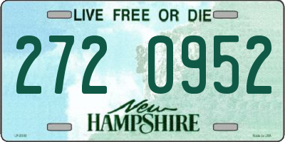 NH license plate 2720952