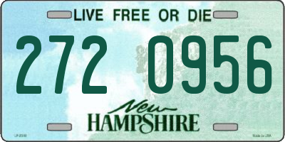 NH license plate 2720956