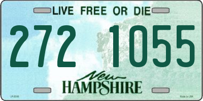 NH license plate 2721055
