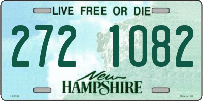 NH license plate 2721082