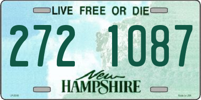 NH license plate 2721087
