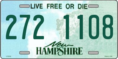 NH license plate 2721108