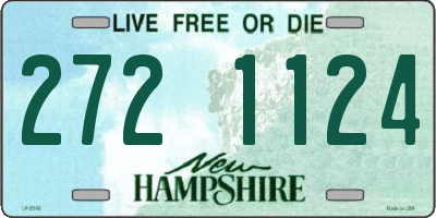 NH license plate 2721124