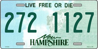NH license plate 2721127