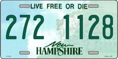 NH license plate 2721128