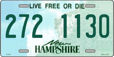 NH license plate 2721130