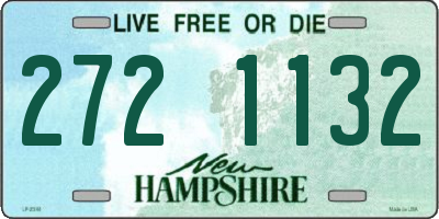 NH license plate 2721132