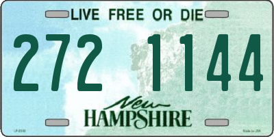 NH license plate 2721144